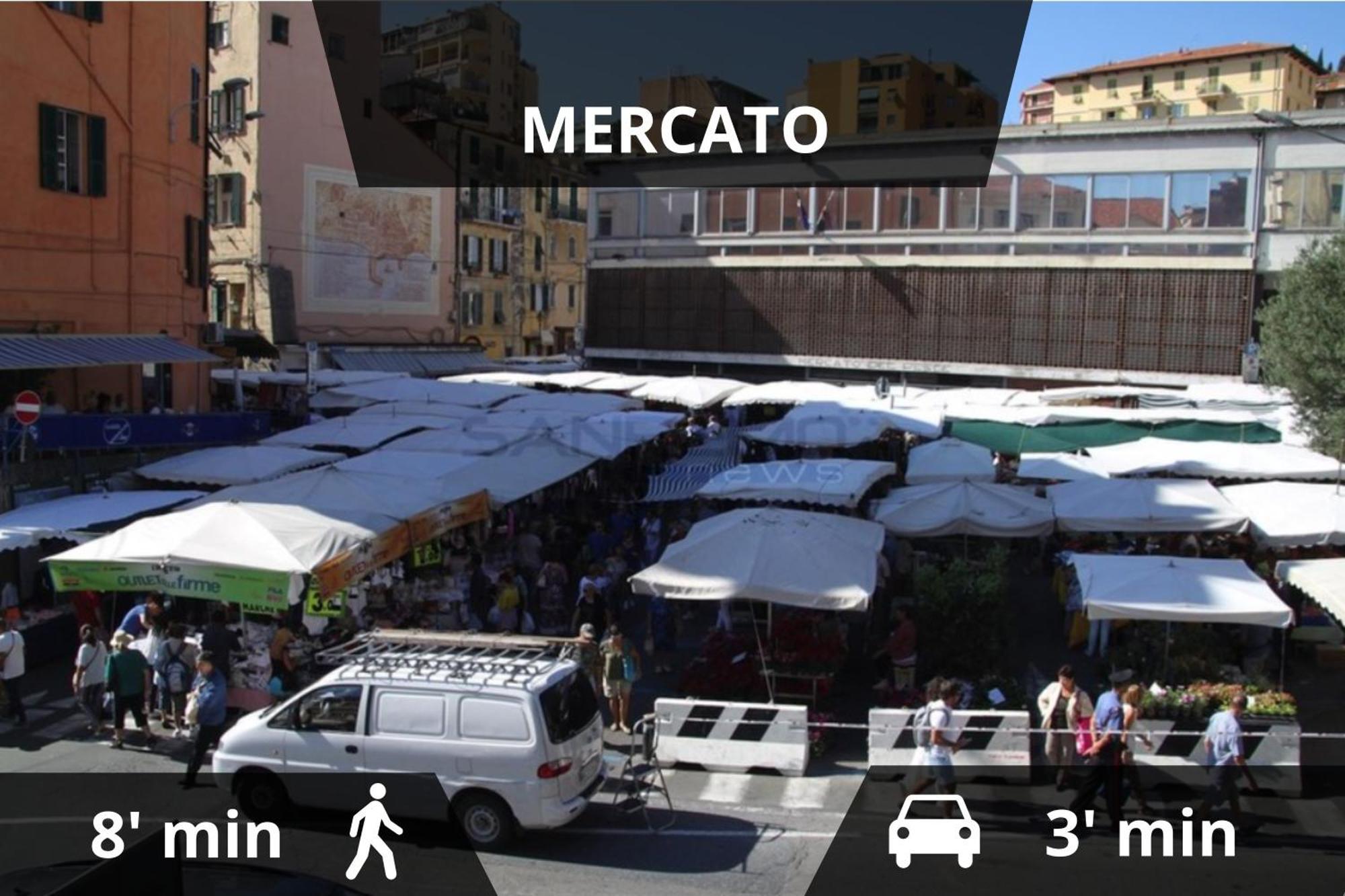 Ariston - Ciclabile Appartamento In Centro Al Mare Con Balcone ซานเรโม ภายนอก รูปภาพ